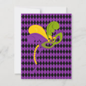 仮装舞踏会 招待状 (裏面)