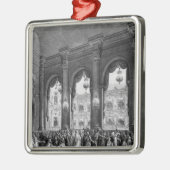 仮装舞踏会、1782年1月23日 メタルオーナメント (左)