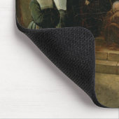 仮装舞踏会、c.1870 マウスパッド (コーナー)