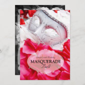 仮装誕生日玉衣装パーティの招待状 招待状 (正面/裏面)