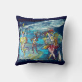 仮装踊りと夜の音楽 クッション (裏面)