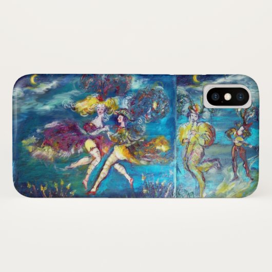 仮装踊りと夜の音楽 Case-Mate iPhoneケース (裏面(横))