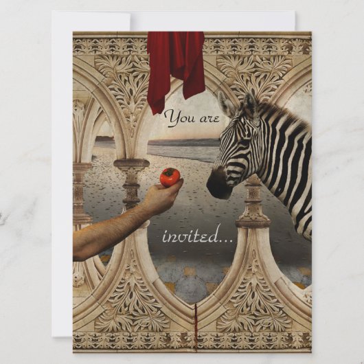 仮装飾/マルディグラの招待テンプレート 招待状 (正面)