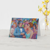 仮装 カード (黄色い花)