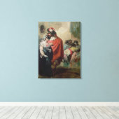 仮装 キャンバスプリント (インサイチュ (ウッドフロア))