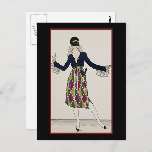 仮装 ポストカード (正面/裏面)