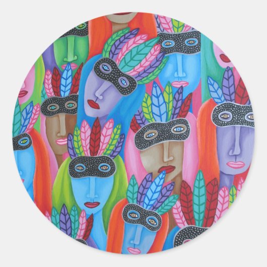 仮装 ラウンドシール (正面)