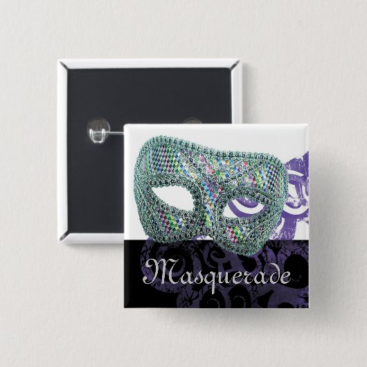 仮装 缶バッジ (正面&裏面)