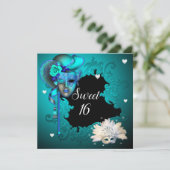 仮装，Sweet sixteen,キンセアニェラ招待状 招待状 (スタンド正面)