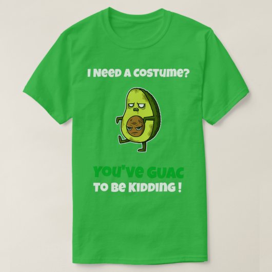 仮装Guac冗談 Tシャツ (デザイン正面)