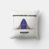 仮説テスター内部（ベルカーブユーモア） クッション (正面)