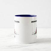 仮説テスター内部（ベルカーブユーモア） ツートーンマグカップ (中央)