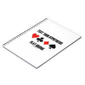 仮説ブリッジをテストす遊る(カードスーツ) ノートブック (左側)