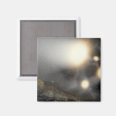 仮説上の飛行機から見た夜空 マグネット (正面/裏面)