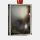 仮説上の飛行機から見た夜空 メタルオーナメント (右)