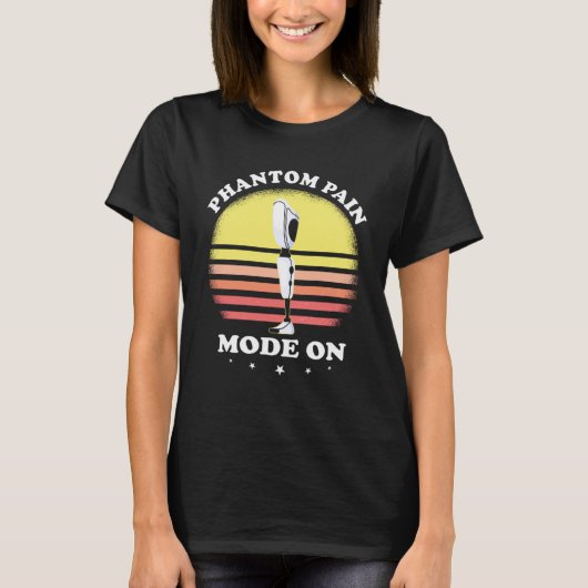 仮足用プロテーゼ引用文及び人工足用 Tシャツ (正面)