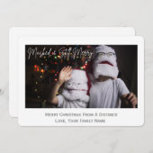 仮面と静止画メリーのホリデーカード シーズンカード (正面/裏面)