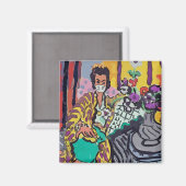 仮面の女性 マグネット (正面/裏面)