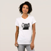 仮面の猫 Tシャツ (正面フル)