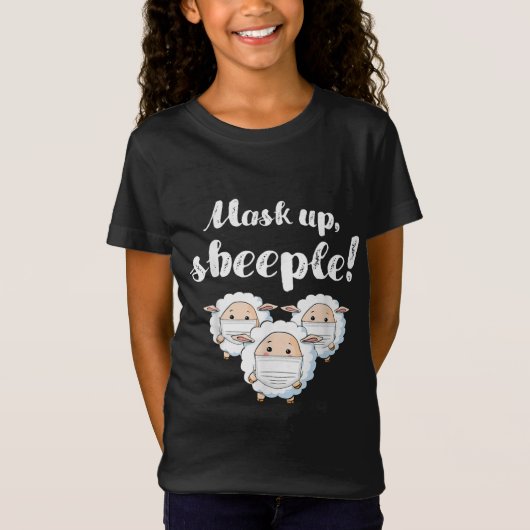 仮面の羊 |動物愛好家Perfect Gift Tシャツ (正面)
