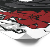 仮面の芸者 ポスター (角)