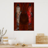 仮面の飾り ポスター (キッチン)