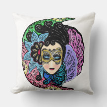 仮面をした女性