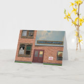 「仮面を作りながら醸造所で安全に過ごす」 カード (黄色い花)