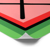 仮面を着た犬の間抜けポスター ポスター (角)