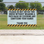 仮面を衣服して 横断幕 (インサイチュ)