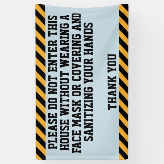 仮面を衣服して 横断幕 (縦)