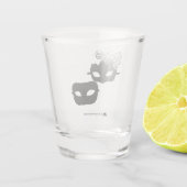 仮面を1組磨く ショットグラス (裏面)