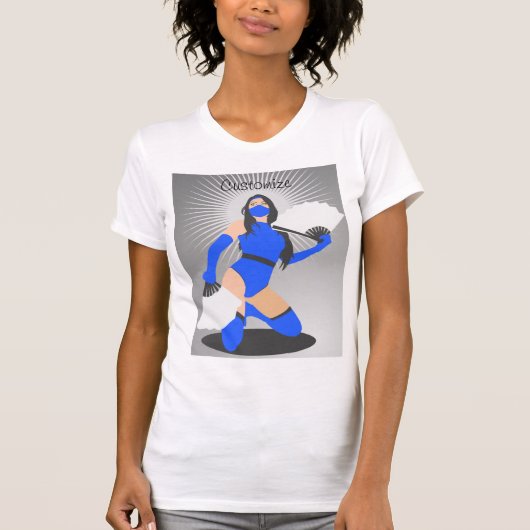 仮面ウォリアープリンセスサンダー_コーブ Tシャツ (正面)