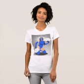仮面ウォリアープリンセスサンダー_コーブ Tシャツ (正面フル)