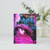 仮面エレガントカーニバルキャラクター ポストカード (スタンド正面)