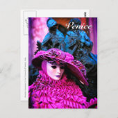 仮面エレガントカーニバルキャラクター ポストカード (正面/裏面)