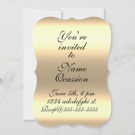 仮面ゴシッビクトリアンエレガントク 招待状 (裏面)