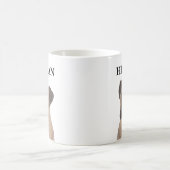 仮面パーソナライズされたボクサー コーヒーマグカップ (中央)