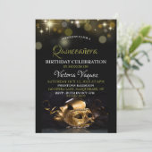 仮面パーティーの招待状 招待状 (スタンド正面)