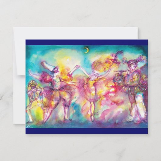 仮面パーティー, マーディ・グラスマスク, ダンス, 音楽 (正面)