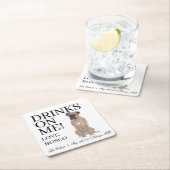 仮面ボクサー結婚ズ スクエアペーパーコースター (インサイチュ)