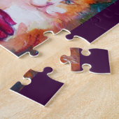 仮面マスク付きピエロ ジグソーパズル (側面)