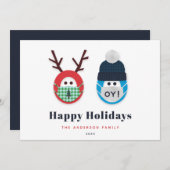 仮面ユーモアのあるのクリスマスとハヌカーの休日 (正面/裏面)