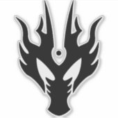 仮面ライダーダークドラゴン英雄竜牙 シール (正面)