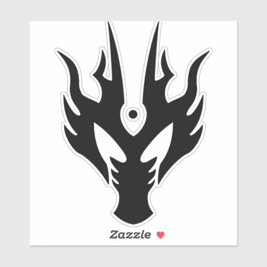 仮面ライダーダークドラゴン英雄竜牙 シール (シート)