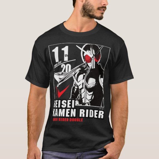 仮面ライダーW平成ライダーアニバーズ Tシャツ (正面)