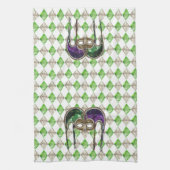 仮面劇のune Paillette キッチンタオル (縦)