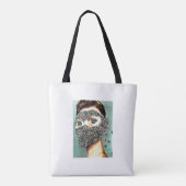 仮面女性トート トートバッグ (裏面)