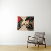 仮面女性 タペストリー (インサイチュ(横))