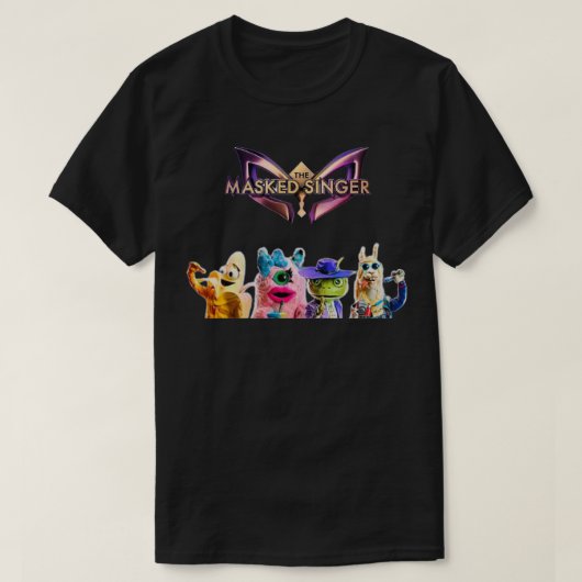 仮面歌手 Tシャツ (デザイン正面)